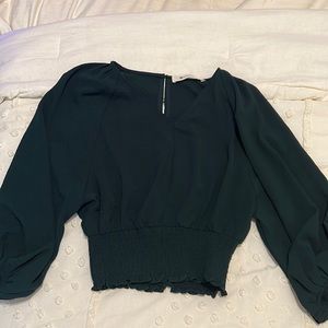 Small, polyester top